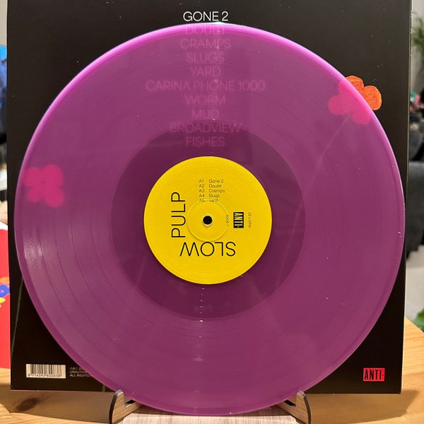 Image of Label Cover of LP - EX/VG - SLOW PULP, Yard (Anti-; 8008-1, UK & Ireland 2023, Insert, Violet Vinyl), Still In Opened Shrinkwrap With Hype Sticker. Slight Runout Variation 266157E2/A,  - 2016016C