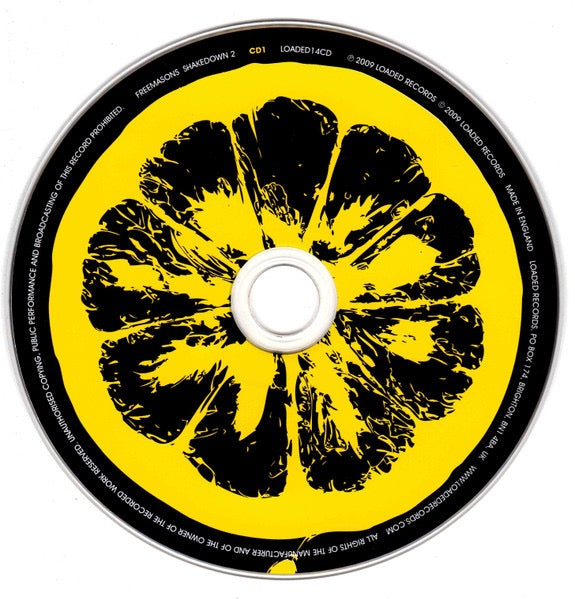 Image of Label Cover of 2xCD - EX/EX - FREEMASONS, Shakedown 2 (Loaded Records; LOADED14CD, UK 2009, Jewel Case), ,  - 2016004C