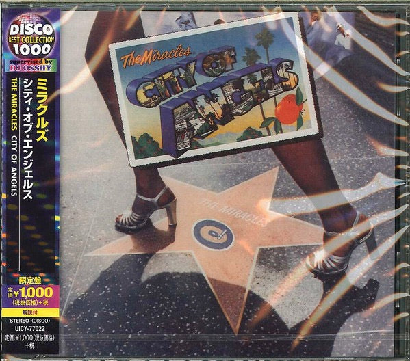 Image of Front Cover of CD - VG+/VG+ - THE MIRACLES, City Of Angels (Motown; UICY 77022, Japan 2015 Reissue, Jewel Case, With Obi), ,  - 2016008C