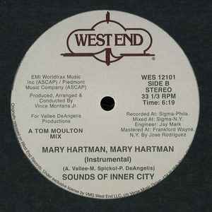Image of Back Cover of 12" - /VG - JAKKI / SOUNDS OF INNER CITY, You Are The Star / Mary Hartman, Mary Hartman (West End Records; WES 12101, UK 2014), light marks only,  - 2046050S