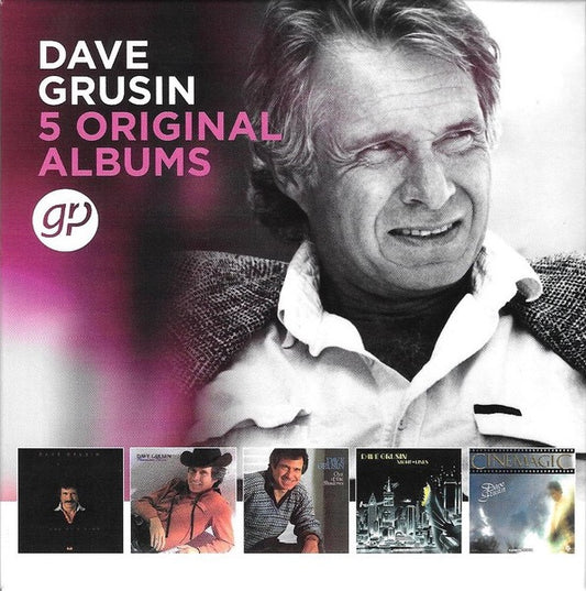 Image of Front Cover of 5xCD - EX/EX - DAVE GRUSIN, 5 Original Albums (The Jazz Labels; 06007 5377299, Europe 2017, Box Set, 5 Inners), ,  - 2016078C