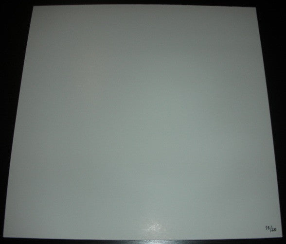 Image of Back Cover of LP - VG+/VG+ - FABIO ORSI, Wannsee (Ricerca Sonora; RS3, Italy 2012, Embossed Sleeve, 2 Inserts, S. Sided. First 20 copies are hand-numbered and comes with 6 original photos by Fabio Orsi taken at Wannsee location.), Contains one photo insert and one postcard,  - 2026035E