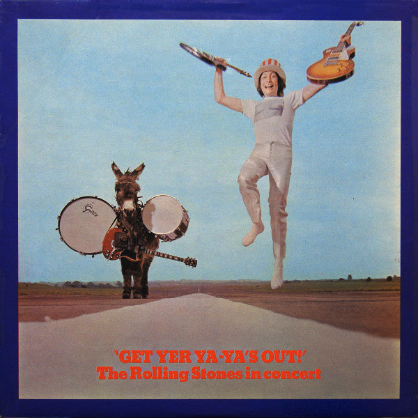Image of Front Cover of LP - VG/VG - THE ROLLING STONES, Get Yer Ya-Ya's Out! (The Rolling Stones In Concert) (Decca; SKL 5065, UK 1970, Laminated Sleeve, NCB, Biem and Gema all unboxed), Strong VG - a few hairlines, edge wear,  - 2046018S