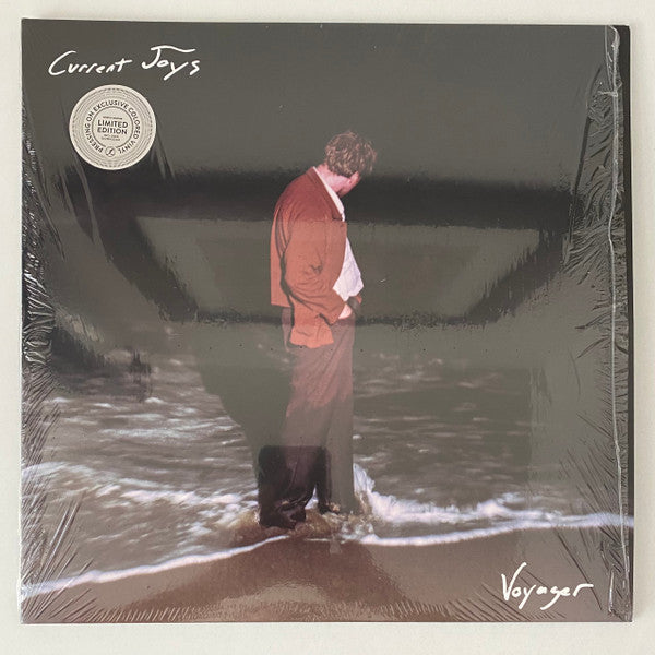 Image of Front Cover of 2xLP - EX/EX - CURRENT JOYS, Voyager (Secretly Canadian ; SC403, US 2021, Gatefold, Insert, Poster, Signed On Front Sleeve And Insert, With Blue Flexi-disc), ,  - 1926439E
