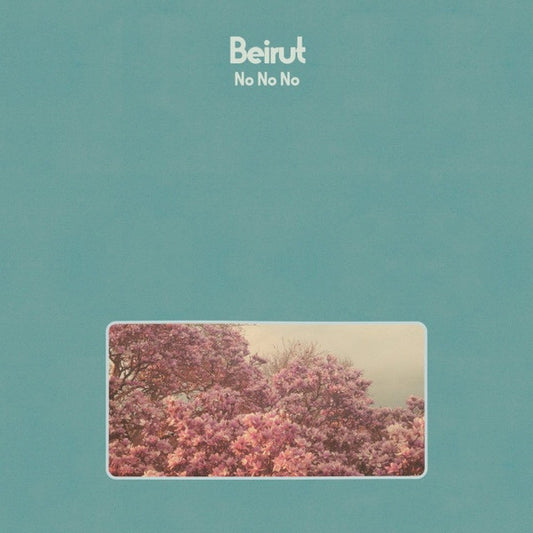 Image of Front Cover of LP - VG/EX - BEIRUT, No No No (4AD ; CADD 3525, UK & Europe 2015, Embossed Sleeve, Inner, Blue Vinyl), Split Seam,  - 1926436E