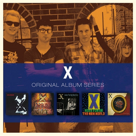 Image of Front Cover of 5xCD - VG+/VG+ - X, Original Album Series (Rhino Records; 8122797627, Europe 2011 Reissue), Corner Bumps,  - 2016089C