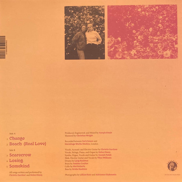 Image of Back Cover of 12" EP - VG+/EX - LILO, Sleep Country (Practise Music ; PMVEP09, UK 2022, Picture Sleeve, Orange Vinyl), Corner Bump,  - 1926435E