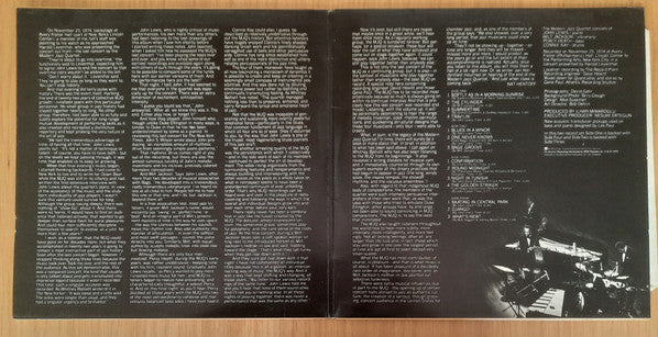 Image of Back Cover of 2xLP - VG/VG - THE MODERN JAZZ QUARTET, The Last Concert (Atlantic; K 60098, UK 1975, Gatefold), Previous customer has written "1975" under the title on the sleeve. Light hairlines.,  - 2026048E