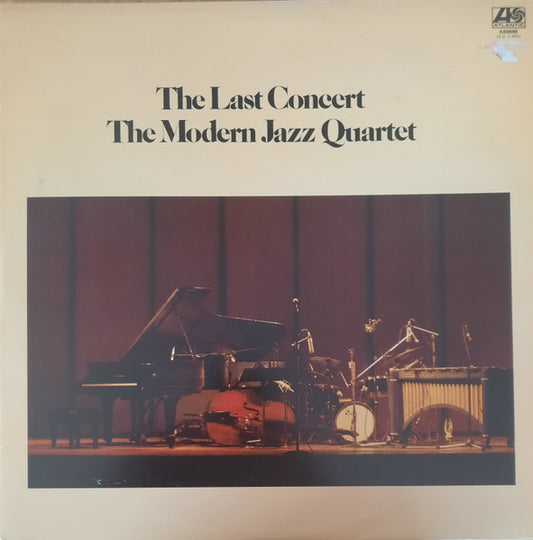 Image of Front Cover of 2xLP - VG/VG - THE MODERN JAZZ QUARTET, The Last Concert (Atlantic; K 60098, UK 1975, Gatefold), Previous customer has written "1975" under the title on the sleeve. Light hairlines.,  - 2026048E