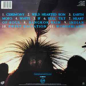 Image of Back Cover of LP - VG+/VG+ - THE CULT, Ceremony (Virgin; VNC 5209, South Africa 1991, No Inner), ,  - 2016138C