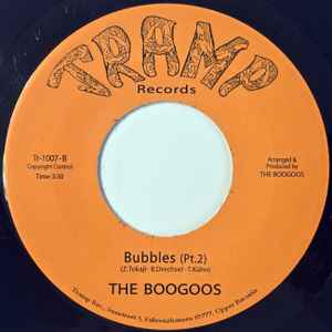 Image of Back Cover of 7" - /VG - THE BOOGOOS, Bubbles (Tramp Records; TR-1007, Germany 2007, With postcard), Marks on disc but don't affect play.,  - 2026085E