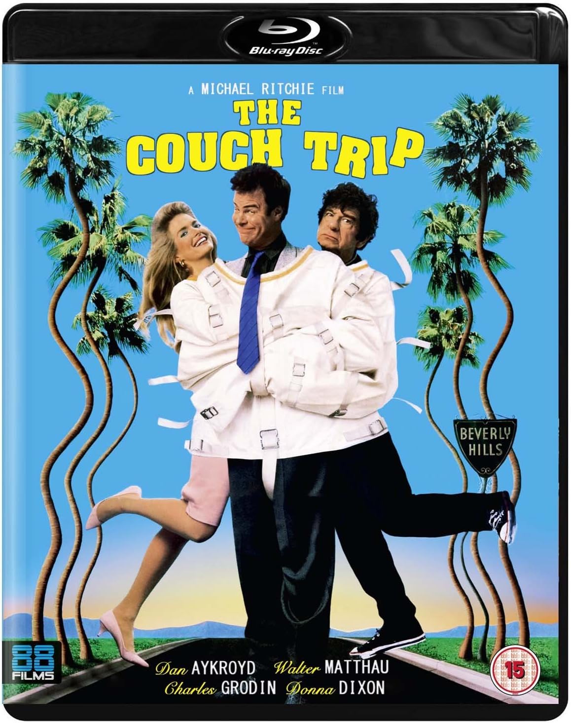 Image of Front Cover of Blu-Ray - VG+/VG+ - MICHAEL RITCHIE, The Couch Trip (, UK 2016), Strong VG+,  - 2056041S