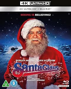 Image of Front Cover of Blu-Ray - EX/EX - JEANNOT SZWARC, Santa Claus: The Movie (, UK 2023, 4K Ultra HD), SEALED,  - 2056043S