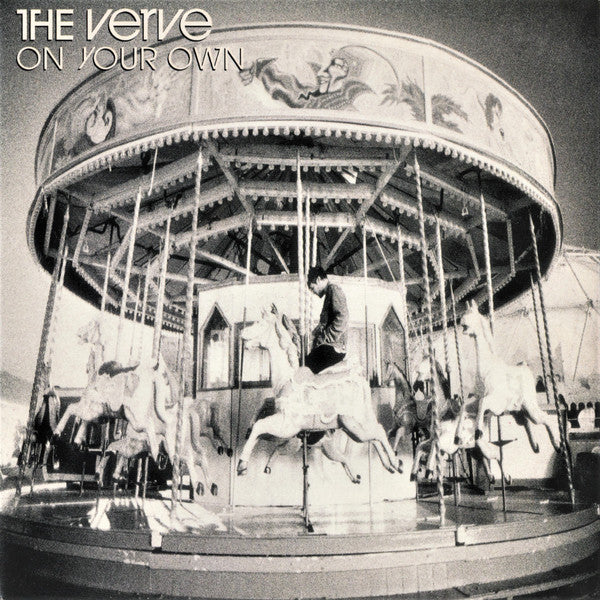 Image of Front Cover of 7" - VG/VG+ - THE VERVE, On Your Own (Hut Recordings; HUT 55, UK 1995, Picture Sleeve, Green Vinyl, Limited Edition), ,  - 2056061S