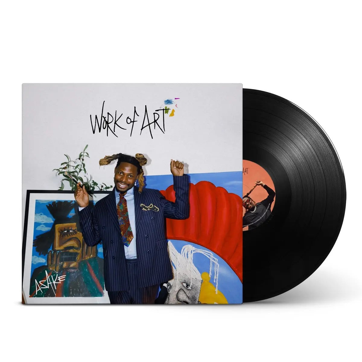 Image of Front Cover of LP - NEW/NEW - ASAKE, Work Of Art (YBNL Nation, EMPIRE; ERE971,  2026 Reissue, Insert), ,  - 2016179C