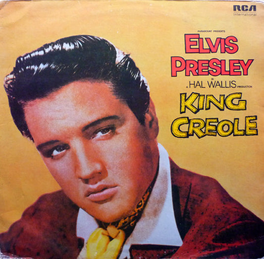 Image of Front Cover of LP - VG/G+ - ELVIS PRESLEY, King Creole (RCA International Green Labels; INTS 5103, UK 1981 Reissue), Light Marks only.,  - 2016107C