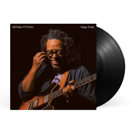 Image of Front Cover of LP - NEW/NEW - JEFF  PARKER ETA IVTET, Happy Today (Intenational Anthem; IARC109LP, UK 2026, 140 gram vinyl inside a heavyweight jacket with brown cardstock pocket, IARC obi strip, and polylined inner sleeve.), ,  - 2056180S