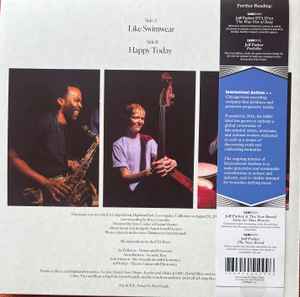Image of Back Cover of LP - NEW/NEW - JEFF PARKER ETA IVTET, Happy Today (Intenational Anthem; IARC109LP, UK 2026, 140 gram vinyl inside a heavyweight jacket with brown cardstock pocket, IARC obi strip, and polylined inner sleeve.), ,  - 2016183C