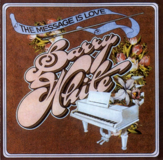 Image of Front Cover of CD - VG+/VG+ - BARRY WHITE, The Message Is Love (Aquarius Music; RG181002, Netherlands 2000s Reissue), Opened Instore,  - 2016149C