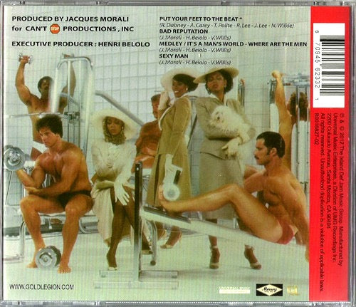 Image of Back Cover of CD - EX/EX - THE RITCHIE FAMILY, Bad Reputation (Gold Legion; 67094562332, US 2012 Reissue), ,  - 2016169C