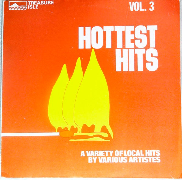 Image of Front Cover of LP - VG+/VG+ - VARIOUS ARTISTS, Hottest Hits Vol. 3 (Treasure Isle; , Jamaica 1990s Reissue), ,  - 2016211C