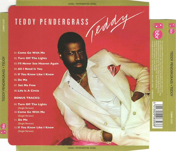 Image of Back Cover of CD - M/M - TEDDY PENDERGRASS, Teddy (Big Break Records; CDBBRX 0339, UK 2016, Super Jewel case), ,  - 2036075E