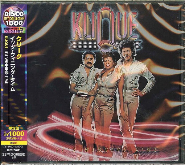 Image of Front Cover of CD - M/M - KLIQUE, It's Winning Time (Geffen Records; UICY 77041, Japan 2015 Reissue, With OBI), Still SEALED In Shrinkwrap,  - 2016199C