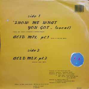 Image of Back Cover of 12" - VG+/VG - SLF, Show Me What You Got (Warriors Dance ; WAF 005T, UK 1988, Picture Sleeve), Some very light hairline scratches. Highlighter on centre.,  - 3046124S