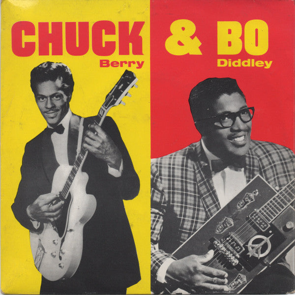 Image of Front Cover of 7" - VG/VG+ - CHUCK BERRY & BO DIDDLEY, Chuck & Bo (Pye International; NEP 44009, UK 1963, Laminated Front Flipback Sleeve), ,  - 2056141S