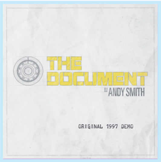 Image of Front Cover of CD - NEW/NEW - DJ ANDY SMITH, The Document (Original 1997 Demo) (, UK 2020, Jewel Case, CDr), ,  - 2036092E