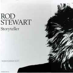 Image of Front Cover of 4xCD - VG/VG+ - ROD STEWART, Storyteller - The Complete Anthology: 1964 - 1990 (Warner Bros. Records; 7599-25987-2, Europe 1989, Box Set, Booklet), Rip and a ciouple of marks on front of Box,  - 2056145S