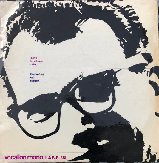 Image of Front Cover of LP - VG/VG+ - DAVE BRUBECK TRIO FEATURING CAL TJADER, Dave Brubeck Trio Featuring Cal Tjader (Vocalion; LAE-F 581, UK 1964, Laminated Flipback Sleeve), Minor Edge and Ring Wear, Biro Ticks on Rewar Sleeve,  - 2026138E