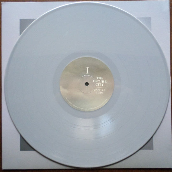 Image of Label Cover of LP - EX/VG+ - GAZELLE TWIN, The Entire City (Anti-Ghost Moon Ray Records; AGMR051LP, UK 2022, Inner, With Photo Card, Special Edition Silver Vinyl), Still in title stickered shrinkwrap.,  - 2016229C