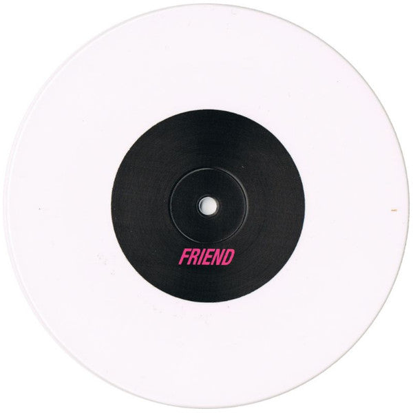 Image of Label Cover of 7" - VG+/VG+ - BABY STRANGE, Friend (Chess Club; CC059, UK 2013, Picture Sleeve, White Vinyl), Still in opened shrink.,  - 2056214S