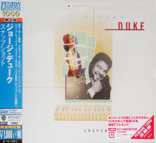 Image of Front Cover of CD - EX/EX - GEORGE DUKE, Snapshot (Warner Bros. Records; WPCR-28077, Japan 2014 Reissue), ,  - 2056208S