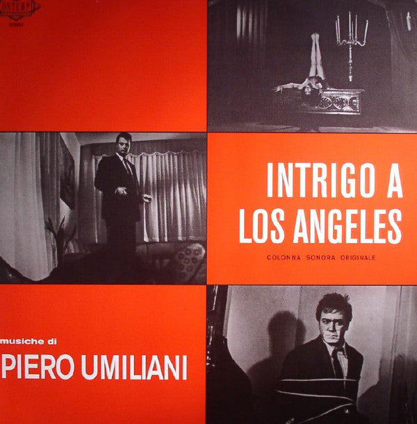 Image of Front Cover of 2xLP - EX/EX - PIERO UMILIANI, Intrigo A Los Angeles (Colonna Sonora Originale) (Contempo Records ; C02008LP, Italy 2015 Reissue, Gatefold), Opened Instore, Still In Stickered Plastic Outer,  - 2026203E