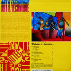 Image of Back Cover of LP - VG+/VG+ - ART & TECHNIQUE, Diabolus In Mecanica (Hi-Tec Records; AT 03, France 1982, Laminated Sleeve, No Insert), Strong VG+,  - 2026198E