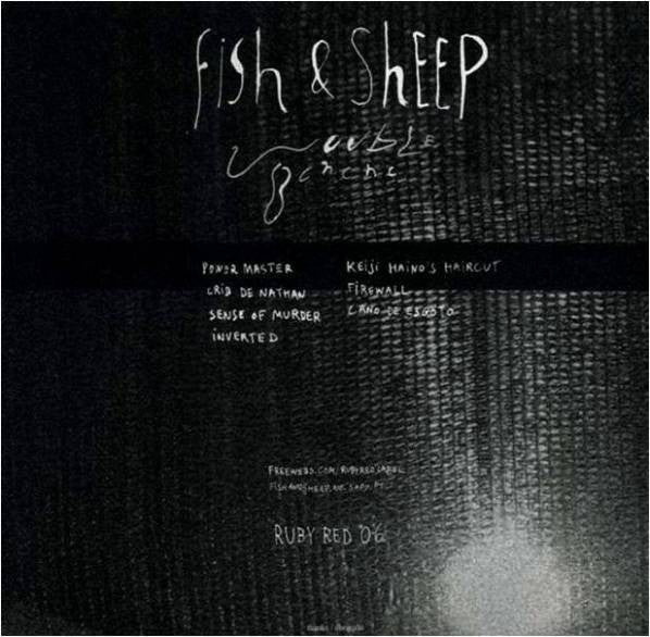Image of Back Cover of LP - VG+/EX - FISH & SHEEP, Double Banana (Ruby Red Editora ; RR06, Portugal 2005), ,  - 2026185E
