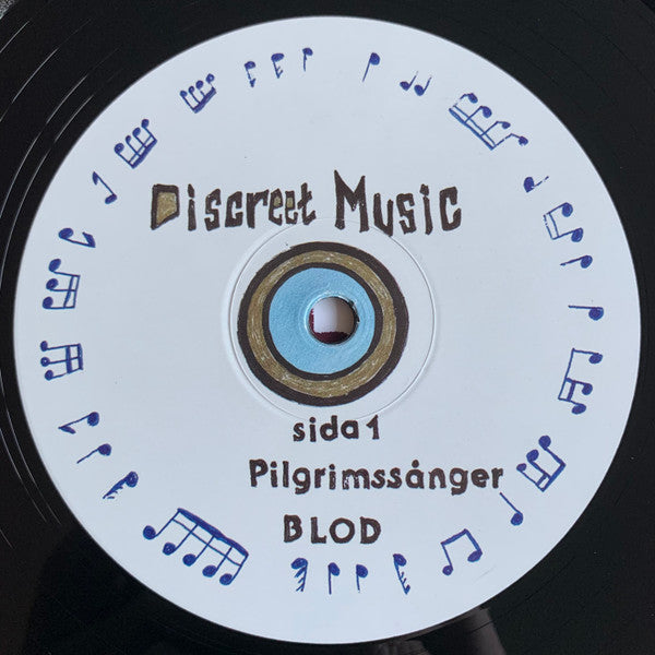 Image of Label Cover of LP - EX/EX - BLOD, Pilgrimss nger (Discreet Music ; 08, Sweden 2022, Silk Screened Sleeve, Booklet & Insert), ,  - 2026182E