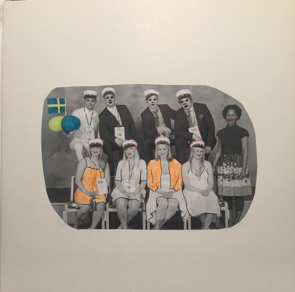 Image of Front Cover of LP - EX/EX - BLOD, Leendet Fr n Helvetet (F rlag F r Fri Musik ; 007, Sweden 2017, Hand Made Sleeve, Numbered Insert, Swedish Flag On Cocktail Stick Stuck To Inner), Limited Edition No 85/100,  - 2026180E