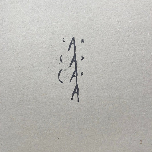 Image of Front Cover of LP - EX/EX - CARC SCARA, Carc scara 2 (Hegoa Records ; Heg 002, UK 2023 Reissue, Hand Made Sleeve, Numbered Postcard, First Pressing Of 303), Limited Edition No 66/303,  - 2026219E