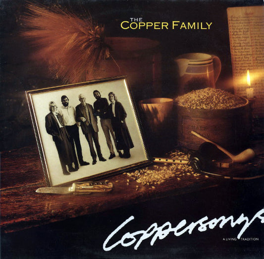 Image of Front Cover of LP - VG/VG - COPPER FAMILY, Coppersongs - A Living Tradition (EFDSS Records; VWML004, UK 1988, Insert), A few hairlines ,  - 3216408C