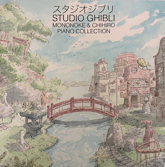 Image of Front Cover of 2xLP - NEW/NEW - JOE HISAISHI, Studio Ghibli - Mononoke & Chihiro Piano Collection (WAY  RECORDS; WAYOV35, Europe 2026, Gatefold), , Immerse yourself once again in the worlds of Princess Mononoke and Spirited Away, the two Studio Ghibli masterpieces created by Hayao Miyazaki and set to music by Joe Hisaishi, in this new original production for solo piano! Based on the official piano scores by the original composer of the Studio Ghibli films, Joe Hisaishi, this album is a new journey 