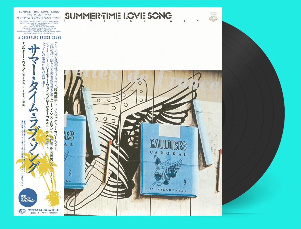 Image of Label Cover of LP - NEW/NEW - THE MILKY WAY, Summer-Time Love Song (Wewantsounds; WWSLP115, Europe 2026 Reissue, 4 Page Booklet, With Obi), , Wewantsounds is delighted to present the first official reissue of the highly sought-after 1979 classic, Summer-Time Love Song by The Milky Way. Originally released on the Seven Seas label in Japan and produced by the legendary Makoto Matsushita—the visionary behind the cult album First Light —the album is a premier example of the sophisticated sound that def