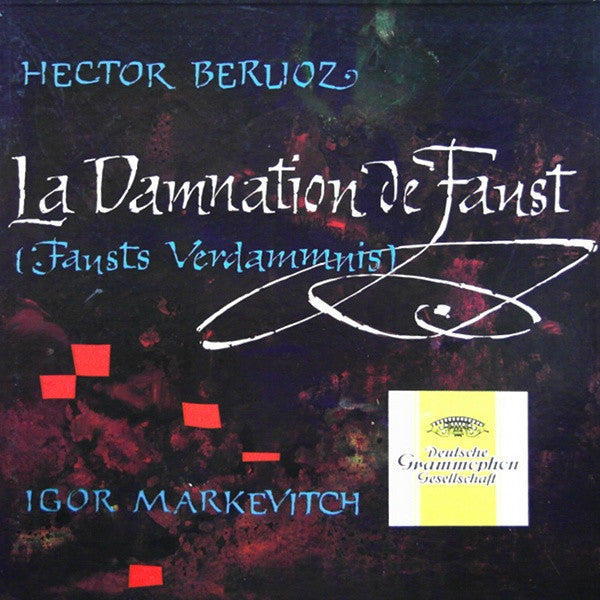 Image of Front Cover of 2xLP - VG+/VG+ - IGOR MARKEVITCH, Berlioz: La Damnation De Faust (Fausts Verdammnis) (Deutsche Grammophon; 138 099/100 SLPM, Germany , Box Set, Booklet), ,  - 2026155E