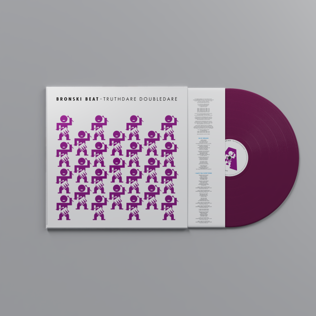 Image of Label Cover of LP - NEW/NEW - BRONSKI BEAT, Truthdare Doubledare (London Records; LMS1725750, UK 2026 Reissue, Sticker, Purple Vinyl), , Truthdare Doubledare marked a significant change in the direction of synth-pop trio Bronski Beat s as a band, with vocalist Jimmy Somerville leaving and being replaced with John J n Foster. Whilst maintaining a clear voice in support of gay rights and political activism, the production gave way to a rougher and rawer style, featuring more real instruments, ever-po