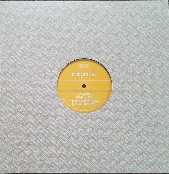 Image of Front Cover of 12" - NEW/NEW - KOKOROKO, Brownswood Remix Editions 009 (Brownswood; BWOOD457, Europe 2026), , Acclaimed London collective Kokoroko have announced a brand new remix EP titled Brownswood Remix Editions 009 - Kokoroko remixes, set for release on 12th June 2026. The project reimagines standout tracks from their 2025 album Tuff Times Never Last, offering fresh perspectives on three fan favourites through a carefully curated selection of producers. - 2416375C