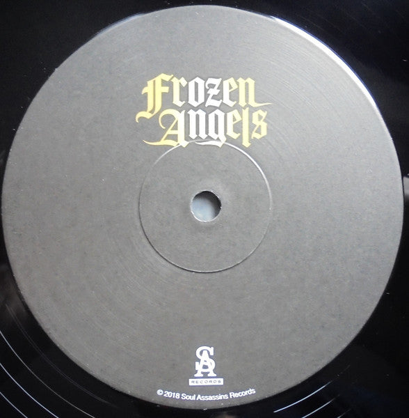 Image of Label Cover of LP - EX/EX - MEYHEM LAUREN & DJ MUGGS, Frozen Angels (Soul Assassins Records; SAR003LP, USA & Canada 2018), Opened Instore, Still In Shrinkwrap,  - 2046210S