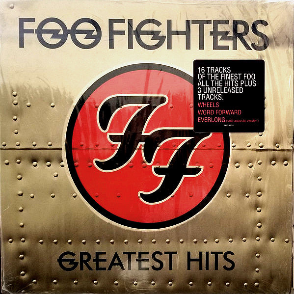 Image of Front Cover of 2xLP - EX/EX - FOO FIGHTERS, Greatest Hits (Roswell Records; 88697-36921-1, US 2021, Embossed Gatefold Sleeve, 2 Inners, Red Vinyl), ,  - 2026279E
