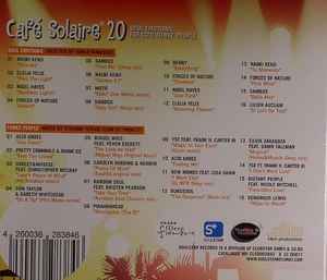 Image of Back Cover of CD - EX/EX - VARIOUS, Caf  Solaire 20 (Soulstar; 0002842cls, Germany 2012, Slipcase), ,  - 2036184E